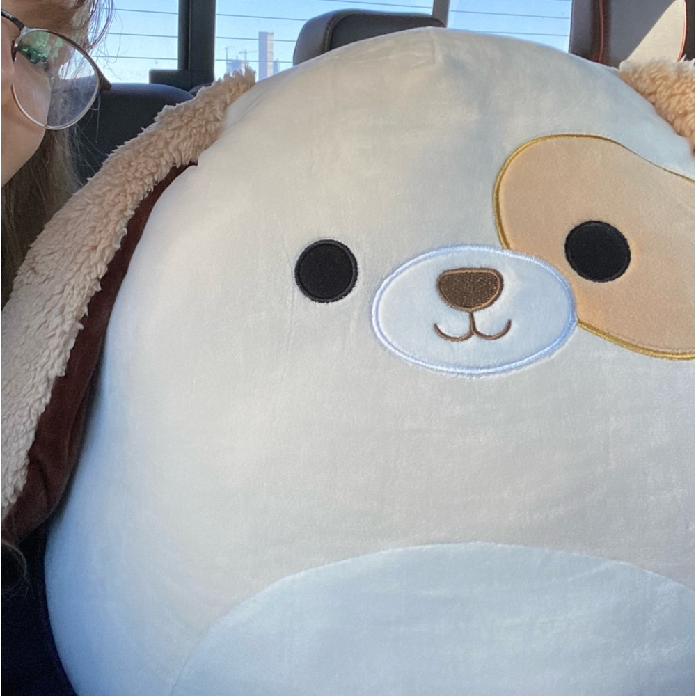 squishmallow harrison the dog! large 16 inch